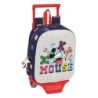 Cartable à roulettes Mickey Mouse Clubhouse Only one Blue marine (22 x 27 x 10 cm)