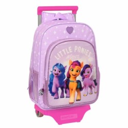 Cartable à roulettes My Little Pony Lila (26 x 34 x 11 cm)