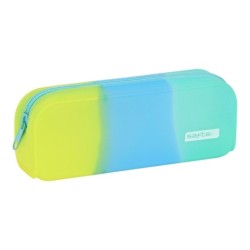 Trousse d\'écolier Safta Bleu Vert Jaune (18.5 x 7.5 x 5.5 cm)