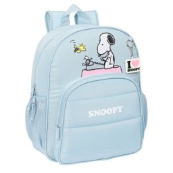 Cartable Snoopy Imagine Bleu (32 x 38 x 12 cm)