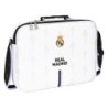 Cartable d\'école Real Madrid C.F. Noir Blanc (38 x 28 x 6 cm)