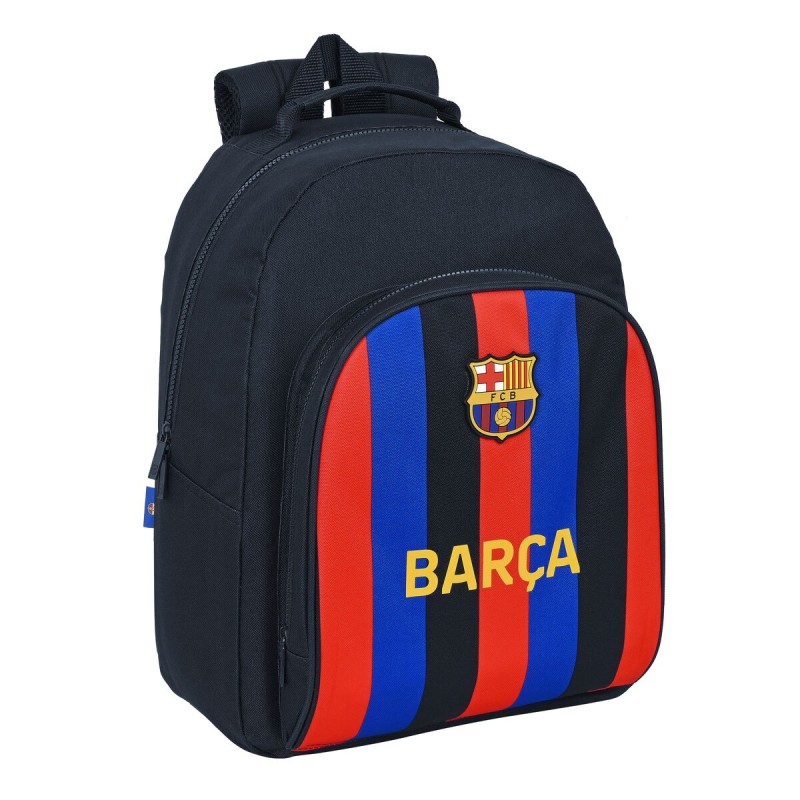 Cartable F.C. Barcelona Bordeaux Blue marine (32 x 42 x 15 cm)