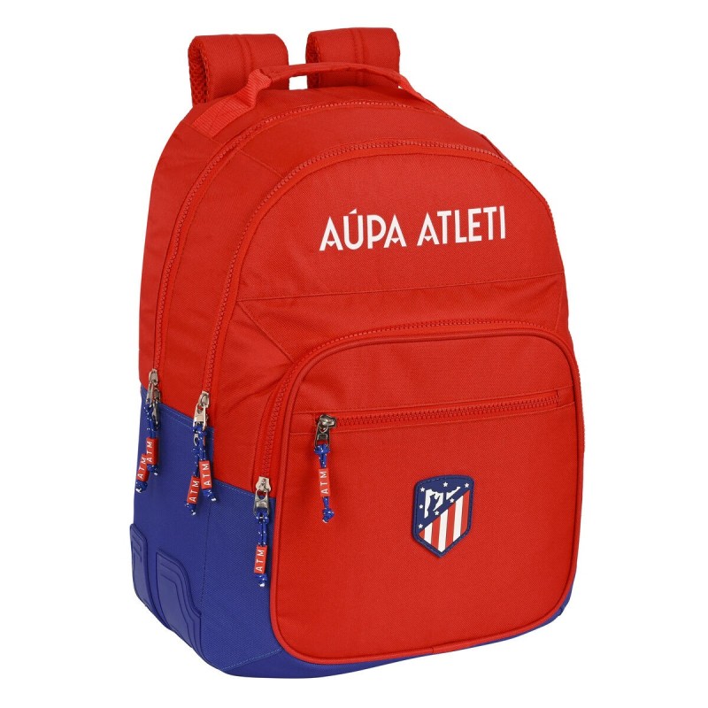 Cartable Atlético Madrid Rouge Blue marine (32 x 42 x 15 cm)