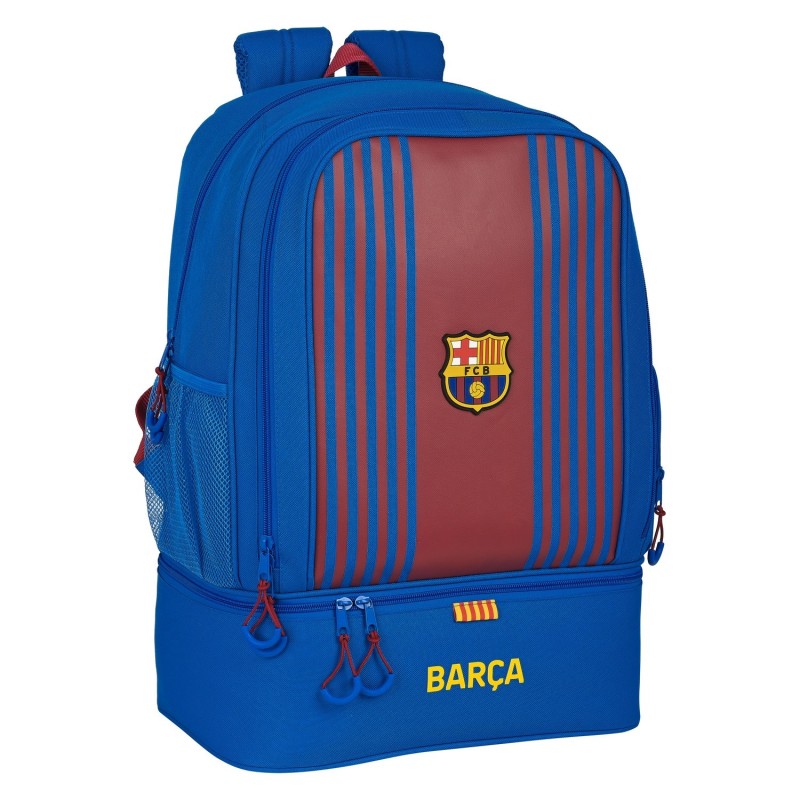 Sac de Sport avec Porte-Chaussures F.C. Barcelona Bordeaux Blue marine