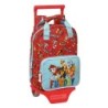 Cartable à roulettes The Paw Patrol Funday Rouge Bleu clair (20 x 28 x 8 cm)