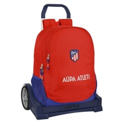 Cartable à roulettes Atlético Madrid Rouge Blue marine 16 L