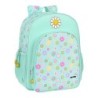 Cartable Smiley Summer fun Turquoise (32 x 38 x 12 cm)