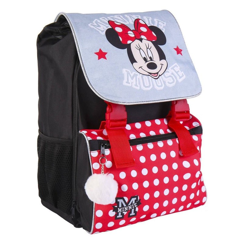 Cartable Minnie Mouse Rouge (28 x 40 x 14 cm)