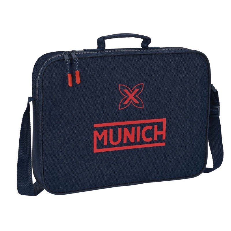 Cartable d\'école Munich Flash Blue marine 38 x 28 x 6 cm