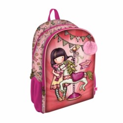 Cartable Gorjuss Carousel Saumon (31.5 x 44 x 22.5 cm)