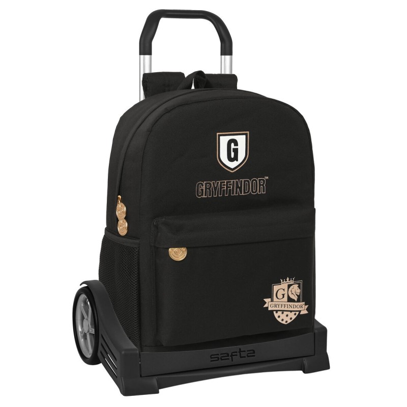 Cartable à roulettes Harry Potter Bravery 32 x 43 x 14 cm Noir