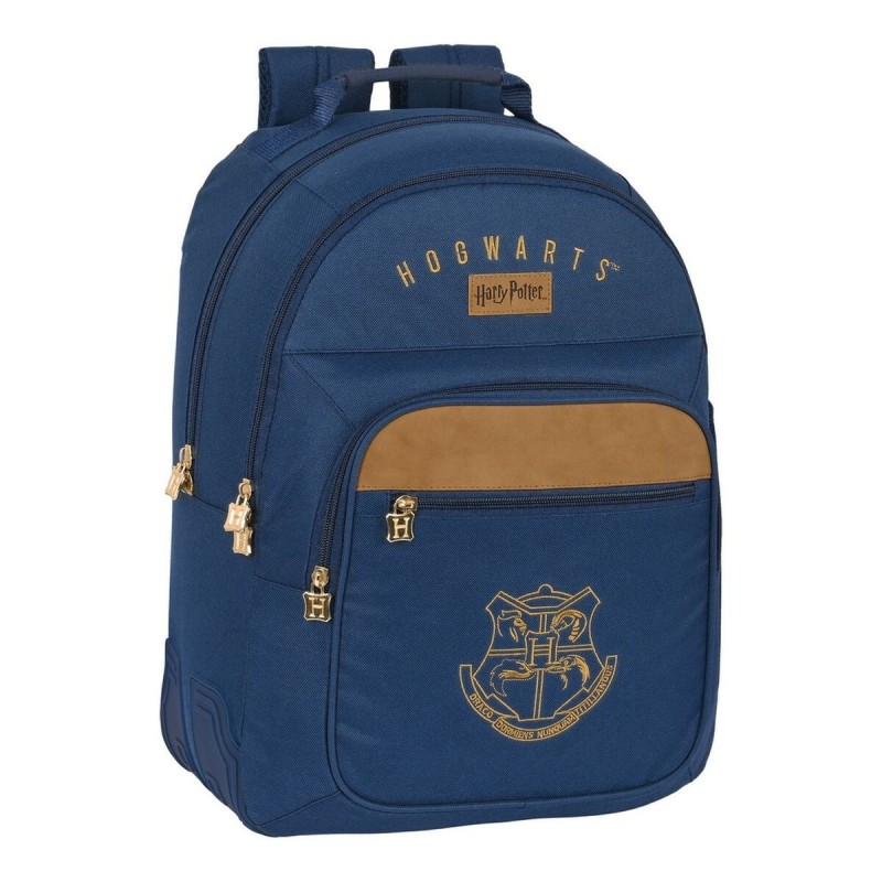 Cartable Harry Potter Magical Marron Blue marine (32 x 42 x 15 cm)