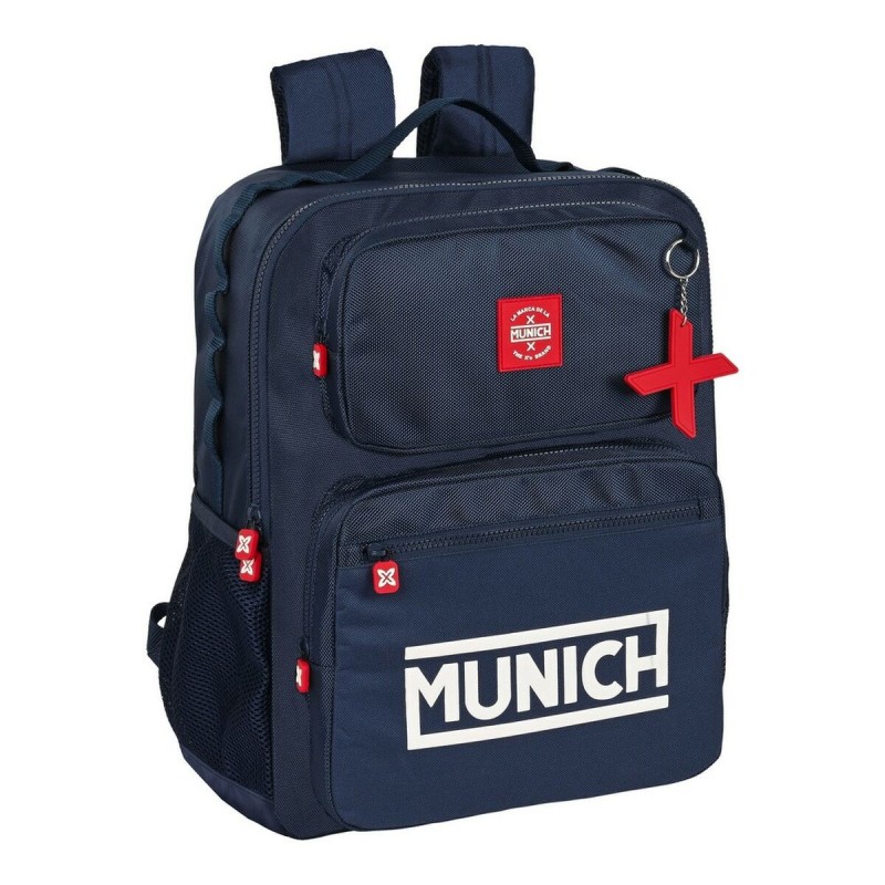 Sacoche pour Portable Munich Storm Blue marine (33 x 42 x 16 cm)