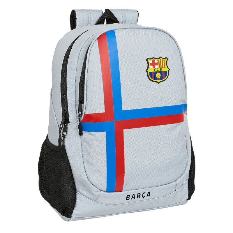 Cartable F.C. Barcelona Gris (32 x 44 x 16 cm)