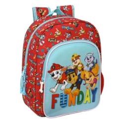 Sac à dos enfant The Paw Patrol Funday Rouge Bleu clair (26 x 34 x 11 cm)