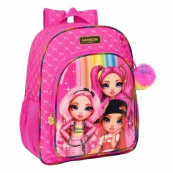 Cartable Rainbow High Fuchsia (32 x 38 x 12 cm)