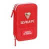 Plumier double Sevilla Fútbol Club Rouge (28 pcs)