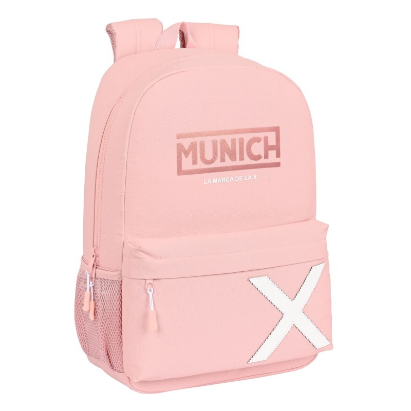 Cartable Munich Makeup Rose (30 x 46 x 14 cm)