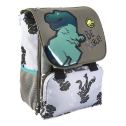 Cartable Jurassic Park Vert foncé (28,5 x 15 x 41 cm)