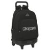 Cartable à roulettes Kappa Black Noir (33 x 45 x 22 cm)