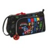 Trousse Scolaire avec Accessoires The Avengers Super heroes Noir (20 x 11 x 8.5 cm) (32 Pièces)