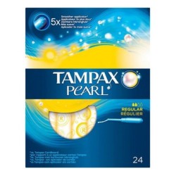 Pack de Tampons Pearl Regular Tampax Tampax Pearl (24 uds) 24 uds