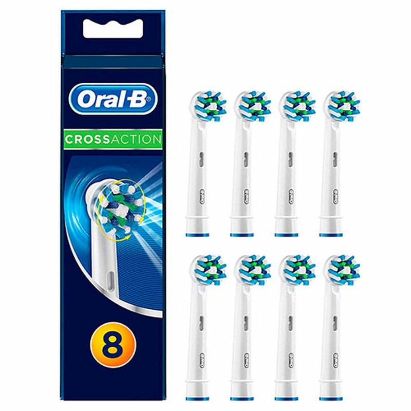 Tête de rechange Oral-B Cross Action 8 Unités