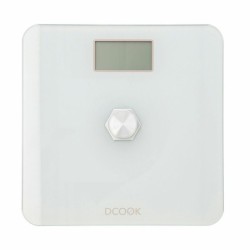 Balance Numérique de Salle de Bain Dcook Blanc verre