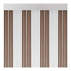 Rideau Acudam Lisboa Portes Verre Marron Extérieur (90 x 210 cm)