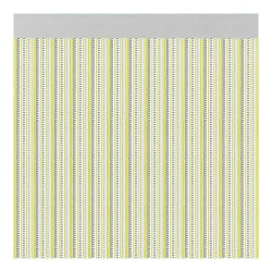 Rideau Acudam Brescia Portes Extérieur Jaune (90 x 210 cm)