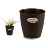 Pot Stefanplast Plastique Chocolat 19 x 17,5 x 19 cm