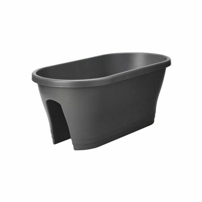 Pot Elho Corsica 29,6 x 58 x 24 cm Anthracite Plastique