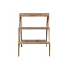 Étagère DKD Home Decor Naturel Brun foncé Aluminium Sapin Bois Recyclé Plante Cottage 50 x 55 x 63 cm