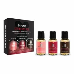 Set de cadeau massage savoureux (3 x 30 ml) Dona D40601