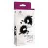 Menottes S Pleasures Feather Noir