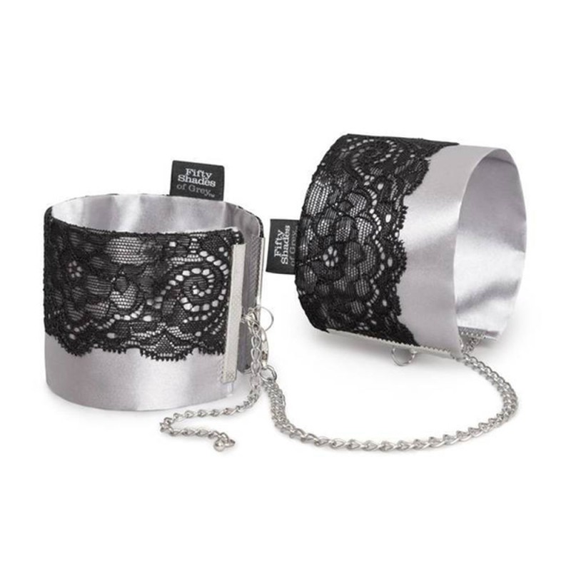 Menottes Réglables Fifty Shades of Grey Play Nice Satin Cuffs