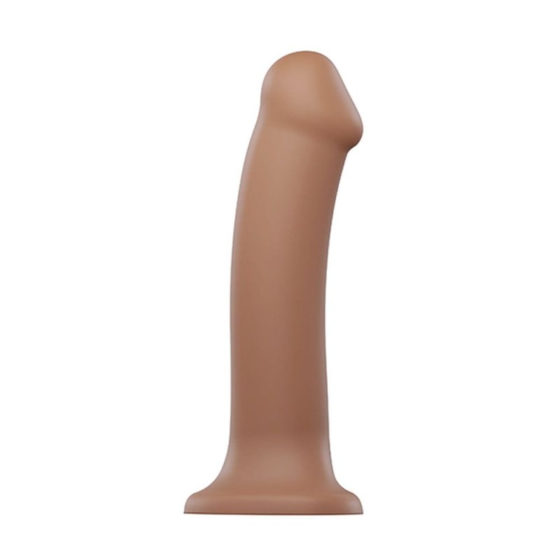 Gode Dual Density Strap-on-me Caramel Silicone