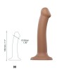 Gode Dual Density Strap-on-me Caramel Silicone