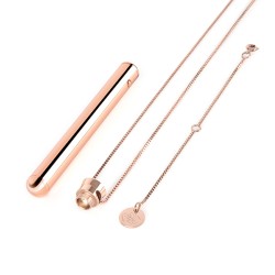 Vibromasseur à boules Le Wand Necklace Pendentif Rose Or