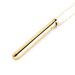 Vibromasseur à boules Le Wand Necklace Pendentif Doré