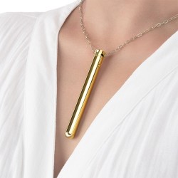 Vibromasseur à boules Le Wand Necklace Pendentif Doré