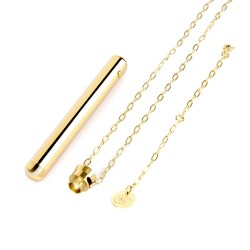 Vibromasseur à boules Le Wand Necklace Pendentif Doré