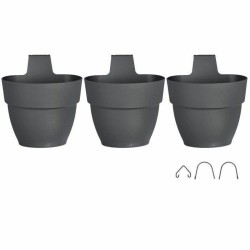 Pot Elho Vibia Campana Foret 17,1 x 20,7 x 29,7 cm Anthracite