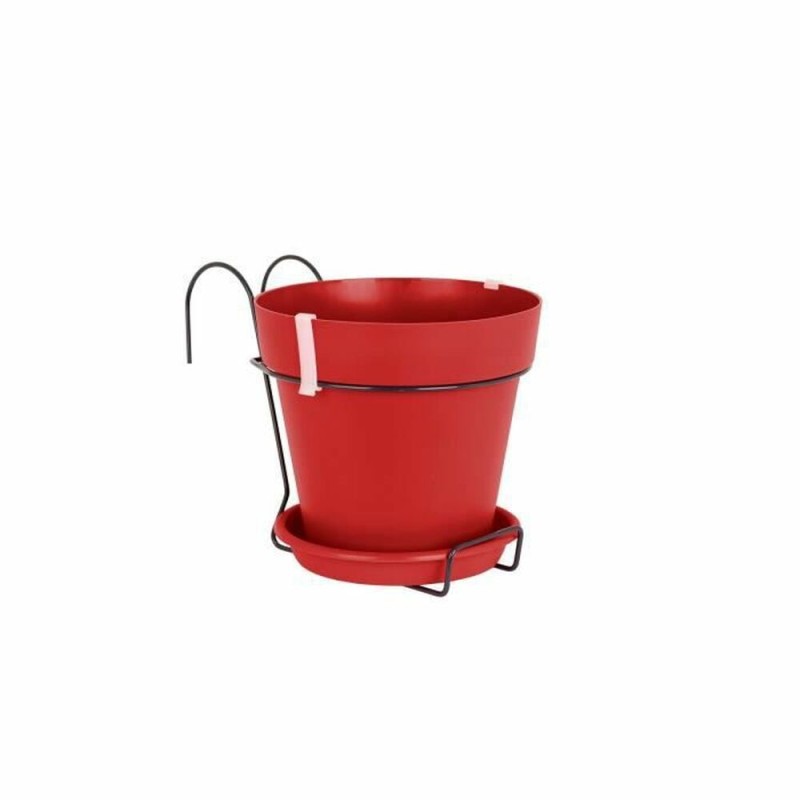 Sous-pot Artevasi Capri Rouge foncé (20 x 20 x 18,9 cm)